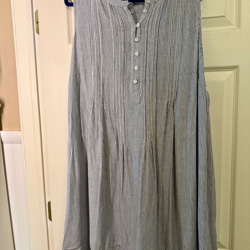 Sundress, sleeveless knee length
